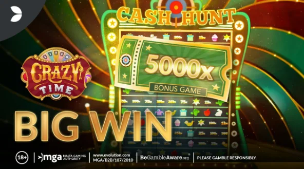 Crazy Time live stream on YouTube