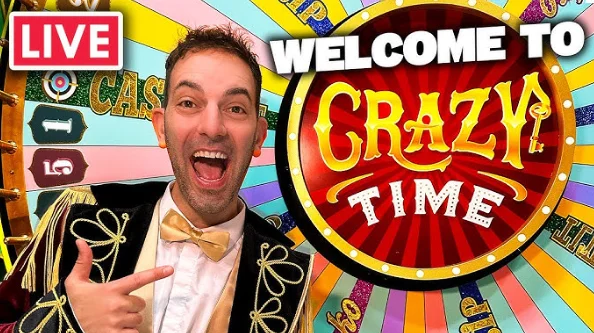 Crazy Time stream on YouTube